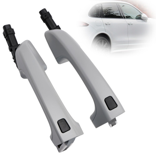 2011-2018 Porsche Cayenne Left&Right Side Exterior Door Handle 95853120501G2X Generic