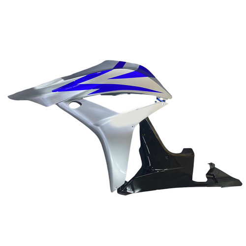 2007-2008 Honda CBR600RR Amotopart Fairings Blue Silver Black CBR Racing Customs Fairing