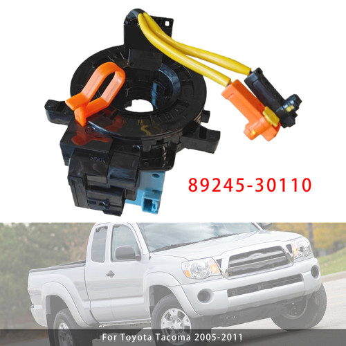 2005-2011 Toyota Tacoma Clock Spring With Steering Angle Sensor Audio Control 89245-30110 Generic