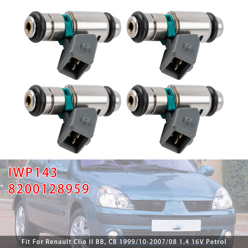 1998-2001 Renault Laguna I 4Pcs Fuel Injector 8200128959 Generic
