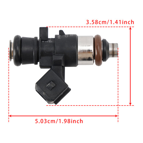 1998-2023 Renault Clio 1Pcs Fuel Injector 0280158046 8200292590 Generic