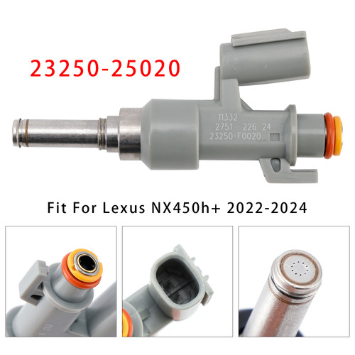 2019-2025 Lexus ES250 ES300h NX250 NX350h NX450h+ RX350h 1Pcs Fuel Injector 23250-25020 Generic