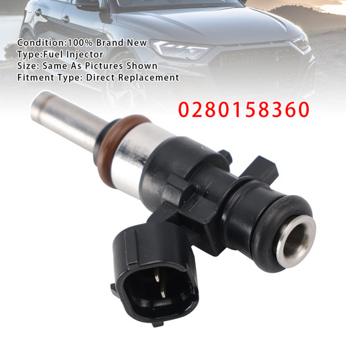 2012-2021 Volkswagen Arteon Beetle Golf Passat 1Pcs Fuel Injector 0280158360 Generic