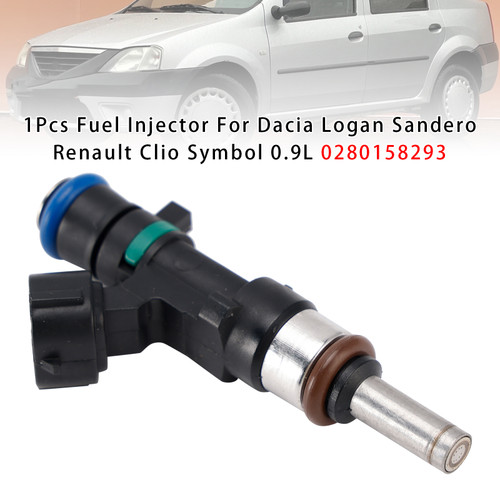 Dacia Logan Sandero Renault Clio Symbol 0.9L 1Pcs Fuel Injector 0280158293 Generic