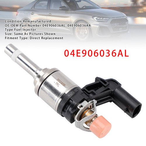 2015-2020 SEAT ARONA IBIZA LEON 1Pcs Fuel Injector 04E906036AL 04E906036AA Generic