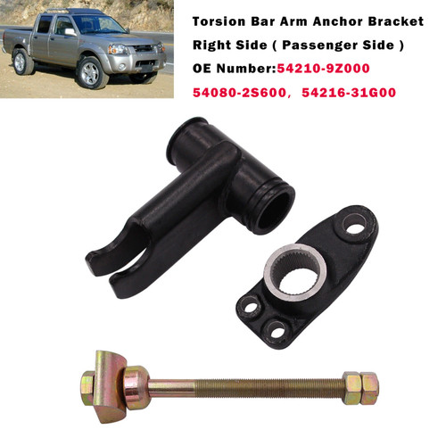2001-2004 Nissan Xterra Frontier V6 Torsion Bar Arm Anchor Bracket Right 54210-9Z000 Generic