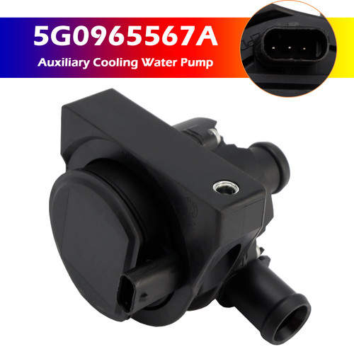 2013-2018 Volkswagen Caddy Golf Jetta Polo Tiguan Auxiliary Coolant Water Pump 5G0965567A Generic