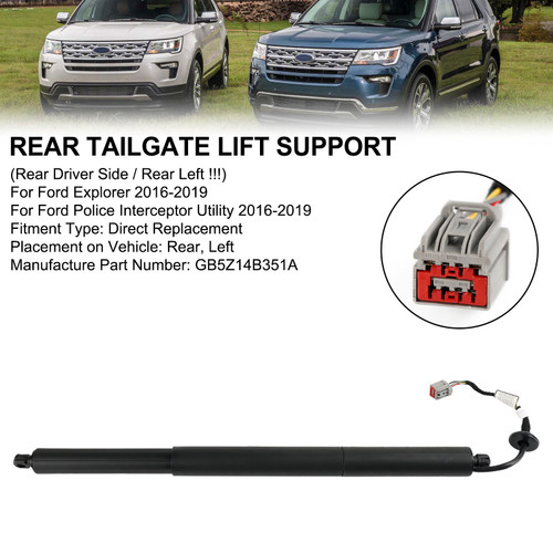 2016-2019 Ford Police Interceptor Utility 1*Rear Tailgate Lift Support GB5Z14B351A Black Generic