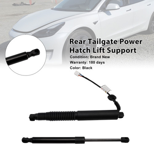 2021-2023 Tesla Model 3 2* Rear Tailgate Lift Support 1551488-99-B Black Generic