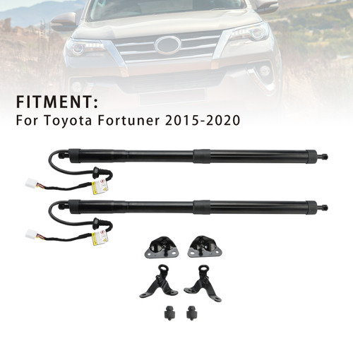 2015-2020 Toyota Fortuner 2* Rear Tailgate Lift Support 68910-71030 68920-71030 Black Generic