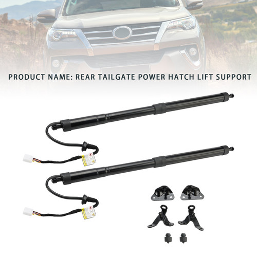 2015-2020 Toyota Fortuner 2* Rear Tailgate Lift Support 68910-71030 68920-71030 Black Generic