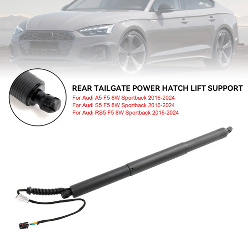 2016-2024 Audi A5 S5 RS5 F5 8W Sportback 1* Rear Tailgate Lift Support 8W8827851 Black Generic