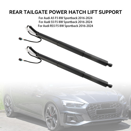 2016-2024 Audi A5 S5 RS5 F5 8W Sportback 2* Rear Tailgate Lift Support 8W8827851 Black Generic