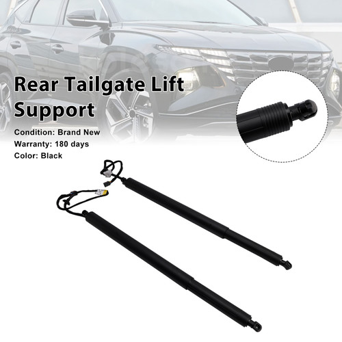 2016-2021 Hyundai Tucson 2* Rear Tailgate Lift Support 81770D3100 Black Generic