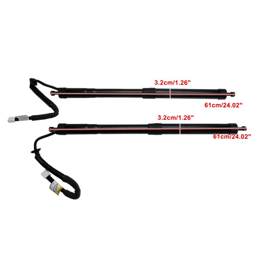 2018-2022 LEXUS RX RX350L RX450HL 2* Rear Tailgate Lift Support 68920-48061 68910-48081 Black Generic