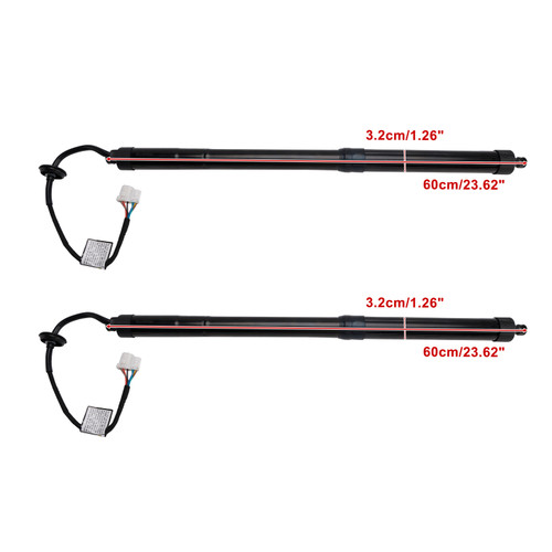 2011-2017 INFINITI EX35 FX50 QX70 2* Rear Tailgate Lift Support 905603FY0A Black Generic