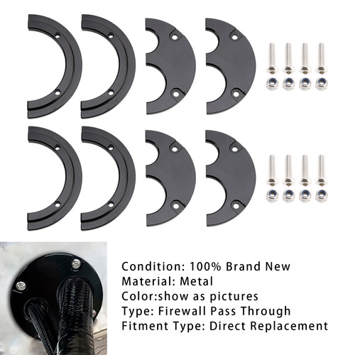 2 Pack Firewall Pass Through Eliminates Firewall Grommet For Holley Terminator