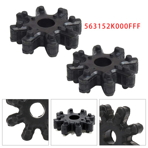 2007-2014 Hyundai I30 Sonata Elantra Santa Azera Veloster 2x Flexible Steering Column Coupler 563152K000FFF Generic