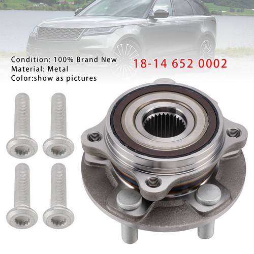 2018-2020 Jaguar F-Pace I-Pace Land Rover Front Wheel Hub 18-14 6520002 Generic