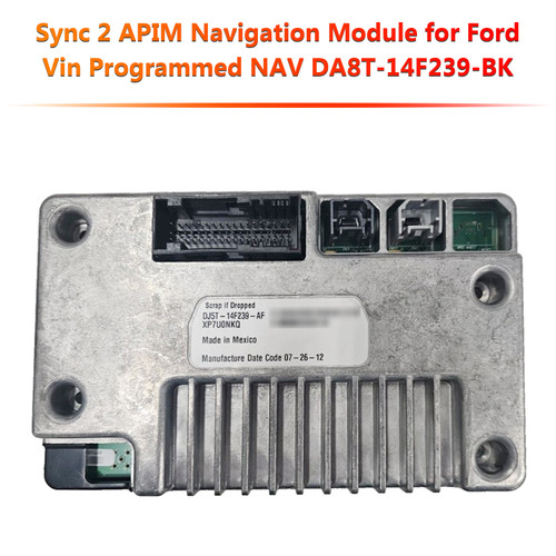 2011-2016 Ford Sync 2 APIM Navigation Module Vin Programmed NAV DA8T-14F239-BK Generic