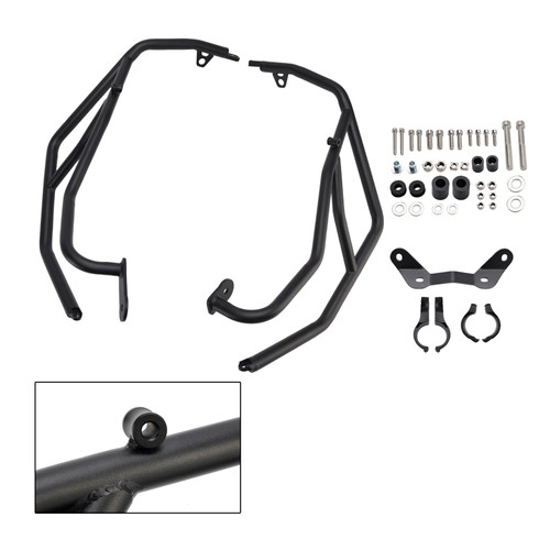 2024-2025 BMW S1000XR M1000XR Upper Engine Guard Frame Crash Bar Steel Black Generic