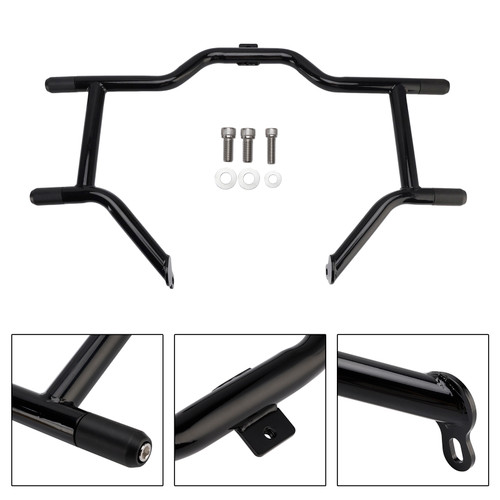 CVO ROAD KING ELECTRA GLIDE Engine Guard Crash Bar&Fairing Bracket Kit Black Generic