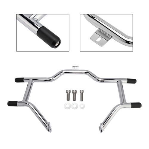 CVO ROAD KING ELECTRA GLIDE Engine Guard Crash Bar&Fairing Bracket Kit Silver Generic