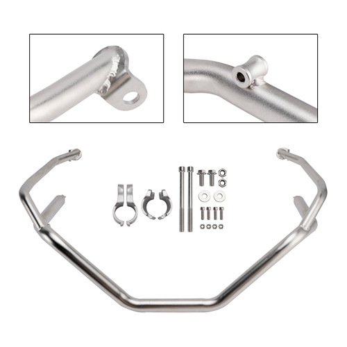 2025 HODNA X-ADV 750 Upper Engine Guard Frame Crash Bar Steel Silver Generic