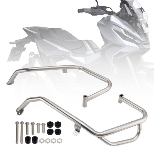 2025 Honda X-Adv 750 Lower Engine Guard Frame Crash Bar Steel Silver Generic