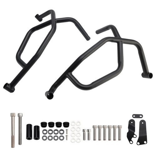 2021-2025 Yamaha Tracer 7 Lower Engine Guard Frame Crash Bar Steel Black Generic