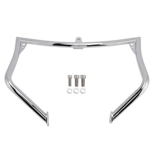 1997-2008 Touring Glide Engine Guard Crash Bar Frame Protector Bumper Chrome Generic