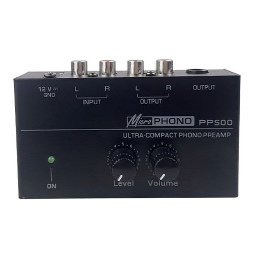 PP500 Phono Preamp Preamplifier with Level Volume Control for LP Vinyl Turntable UK