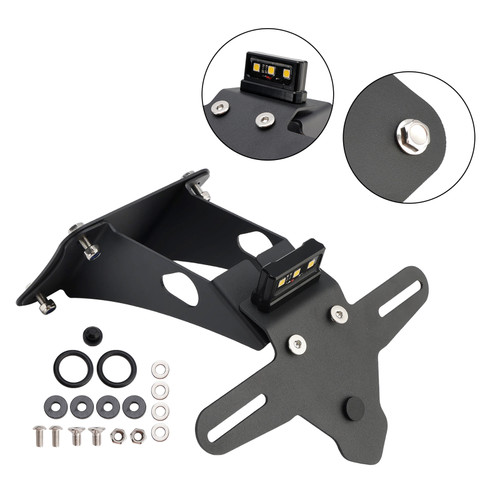 2019-2025 Yamaha YZF-R25 YZF-R3 MT-25 MT-03 License Plate Bracket Generic