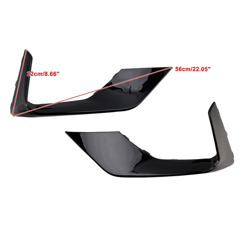 2018-2021 Ford Focus ST+ST LINE MK4 1* Foglight Surround Trim Black Generic