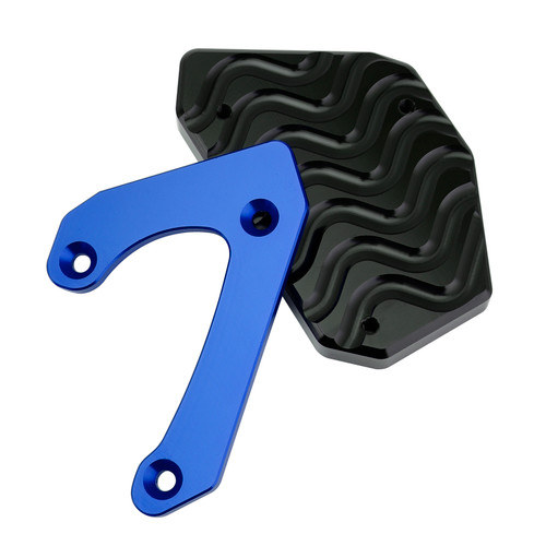 2011-2024 Suzuki V-strom 650 DL650 XT Kickstand Side Stand Extension Pad Blue Generic