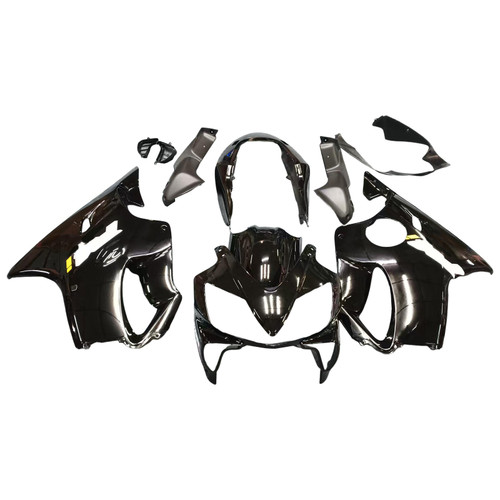 2004-2007 Honda CBR 600 F4i Amotopart Fairings Black F4i Racing Customs Fairing