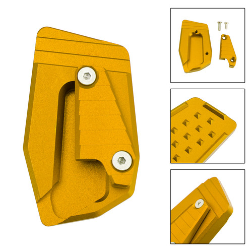 2017-2025 BMW K1600 Kickstand Side Stand Extension Pad Gold Generic