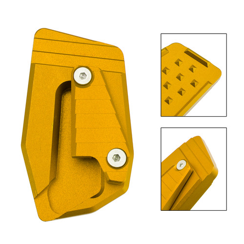 2017-2025 BMW K1600 Kickstand Side Stand Extension Pad Gold Generic