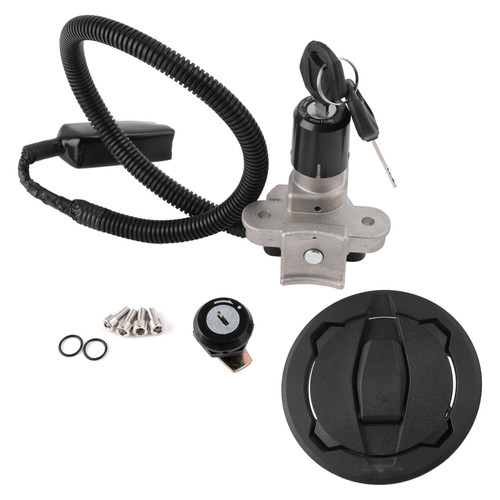 2020-2025 Kawasaki KLX230 Ignition Switch Lock Set, Gas cap, Seat Lock, with Keys 27005-5183 Generic