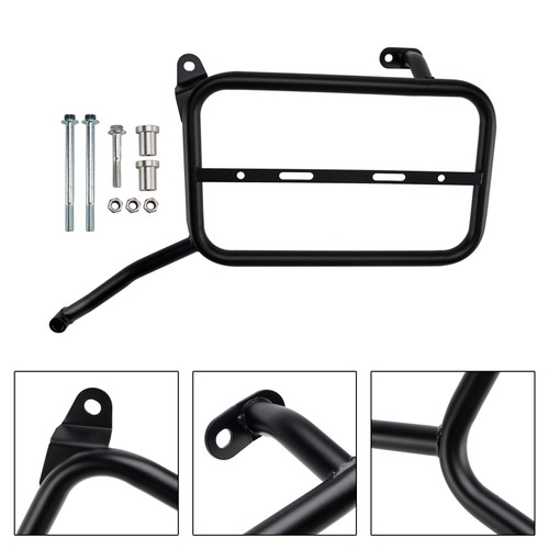 2024-2025 Himalayan 450 Left Luggage Rack Side Saddle Bag Mount Bracket Black Generic