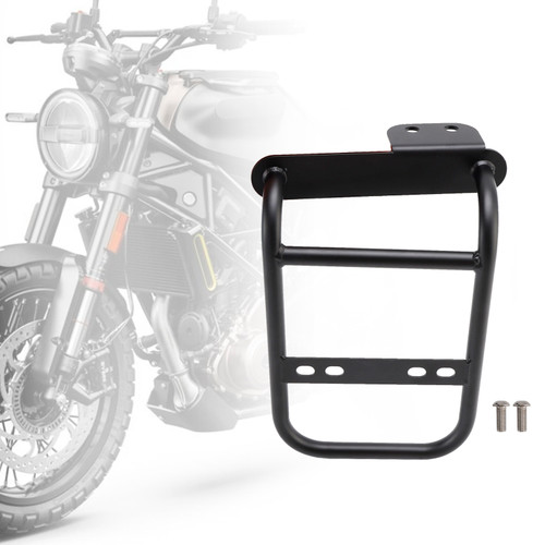 2019-2023 Vitpilen Svartpilen 125 Left Luggage Rack Side Saddle Bag Mount Bracket Silver Generic