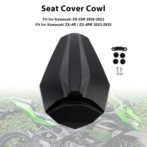 2020-2023 Kawasaki ZX-25R Seat Cover Cowl Matte Black Generic