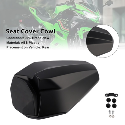 2023-2025 Kawasaki ZX-4R/ ZX-4RR Seat Cover Cowl Matte Black Generic