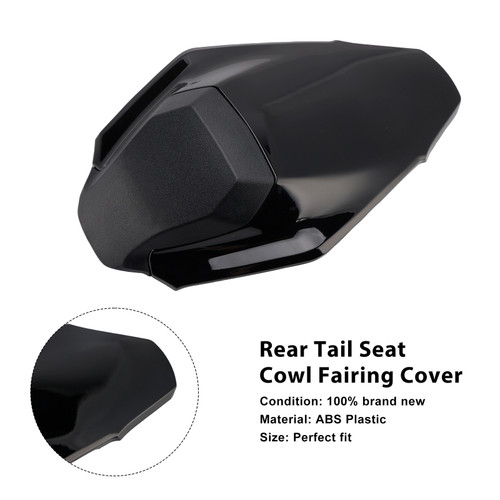 2025-2026 Kawasaki Z900 Z900SE Rear Tail Seat Cowl Fairing Cover Black Generic