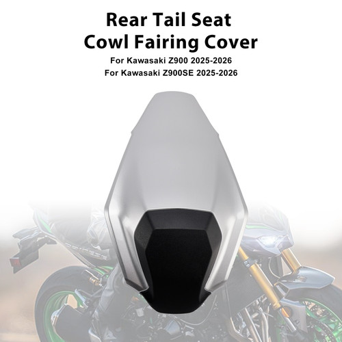 2025-2026 Kawasaki Z900 Z900SE Rear Tail Seat Cowl Fairing Cover Gray Generic