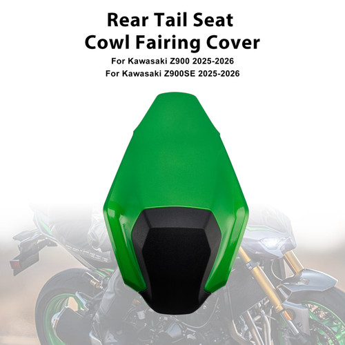 2025-2026 Kawasaki Z900 Z900SE Rear Tail Seat Cowl Fairing Cover Green Generic