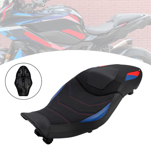2020-2025 BMW S1000XR Rider Passenger Seat Front Rear Cushion -40Mm Blue Generic