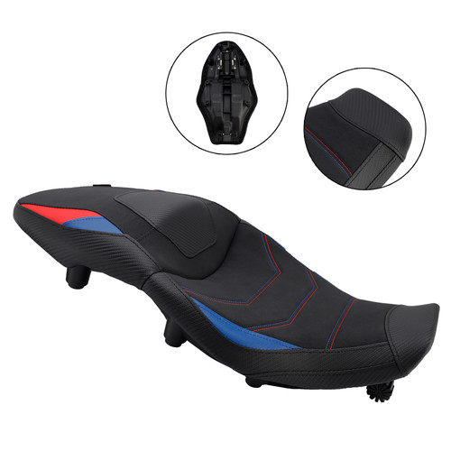 2024-2025 BMW M1000XR Rider Passenger Seat Front Rear Cushion -40Mm Blue Generic