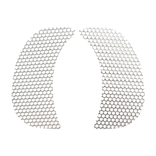 2015-2023 Harley Touring Road Glide Fairing Mesh Grill Side Vent Screen Chrome Generic