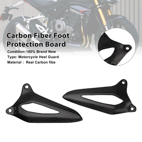 2021-2025 Triumph Speed Triple 1200RS 1200RR Carbon Fiber Foot Protection Board Generic